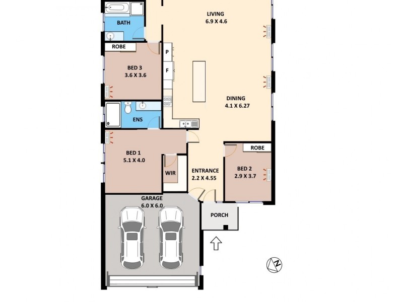 38 Ah Mat Street, Woolner NT 0820 Floorplan