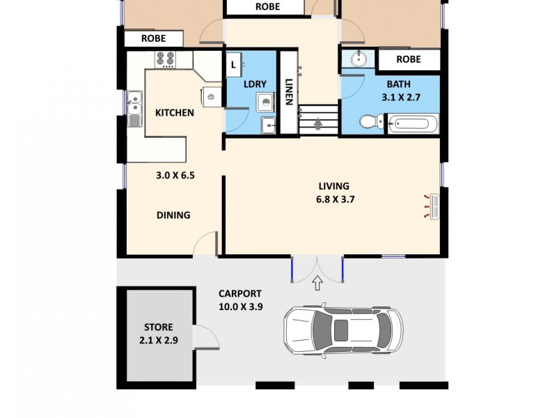 6 Fountain Street, Anula NT 0812 Floorplan