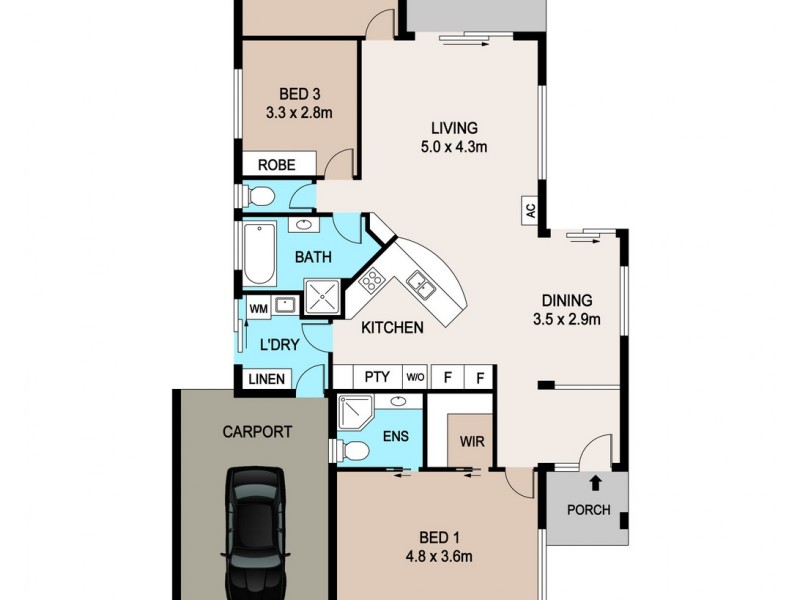 14 Princeton Place, Durack NT 0830 Floorplan