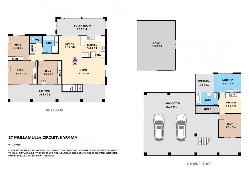 37 Mullamulla Circuit, Karama NT 0812 Floorplan