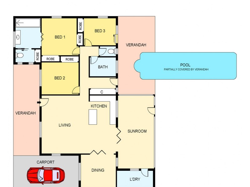 9 Murrabibbi Street, Leanyer NT 0812 Floorplan