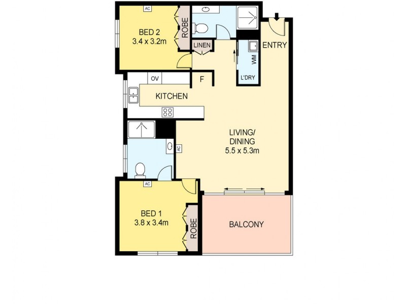5/22 Sergison Circuit, Rapid Creek NT 0810 Floorplan
