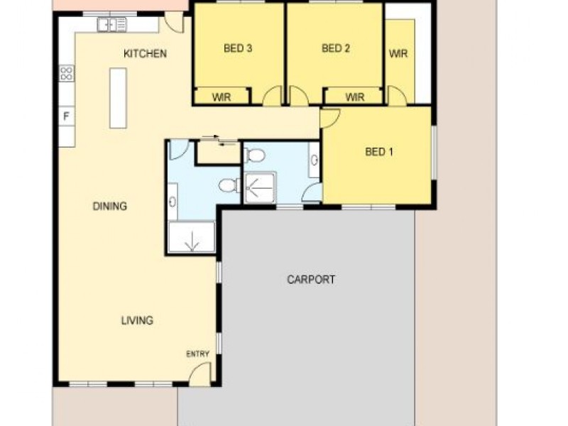 1/40 Bailey Circuit, Muirhead NT 0810 Floorplan
