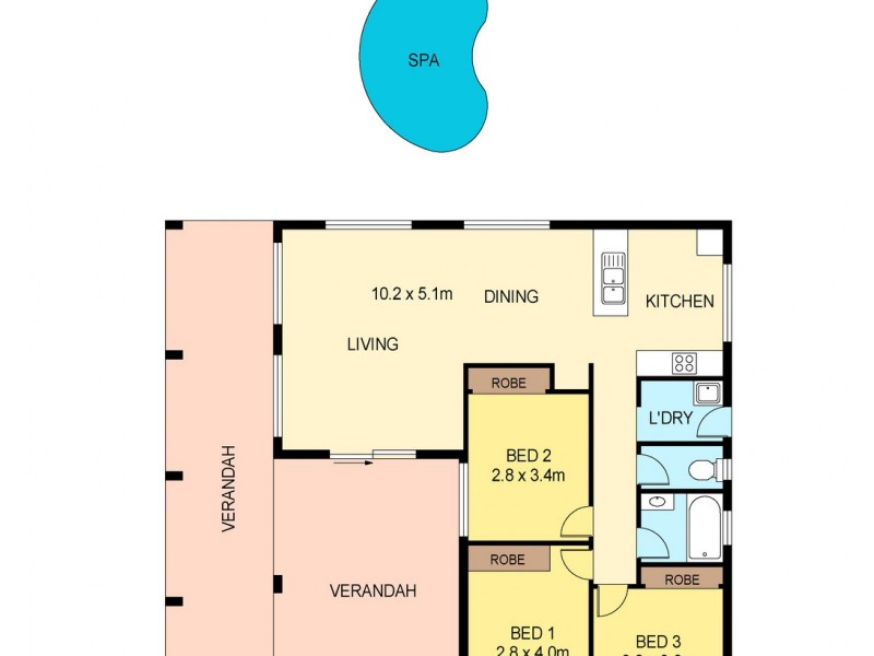 37 Sanford Street, Leanyer NT 0812 Floorplan