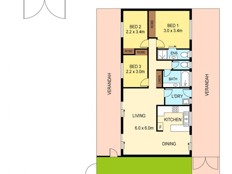 11 Vashon Street, Leanyer NT 0812 Floorplan