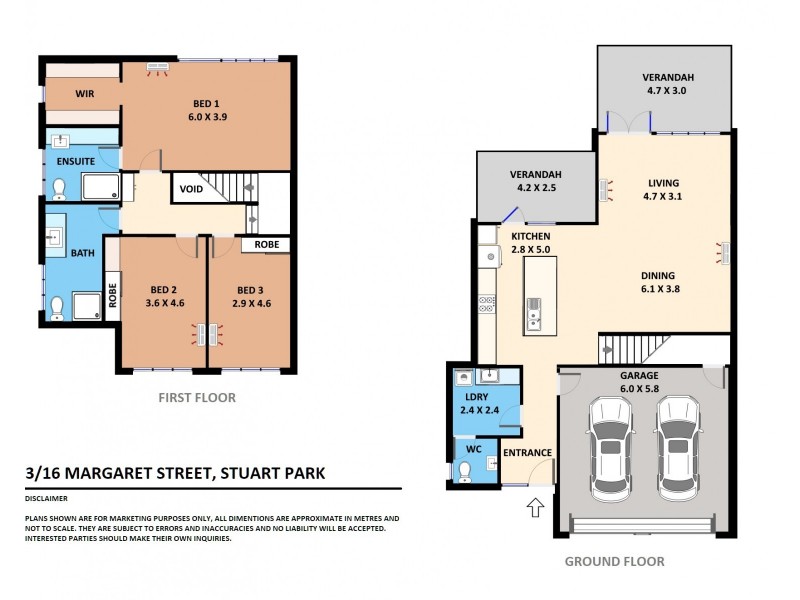 3/16 Margaret Street, Stuart Park NT 0820 Floorplan