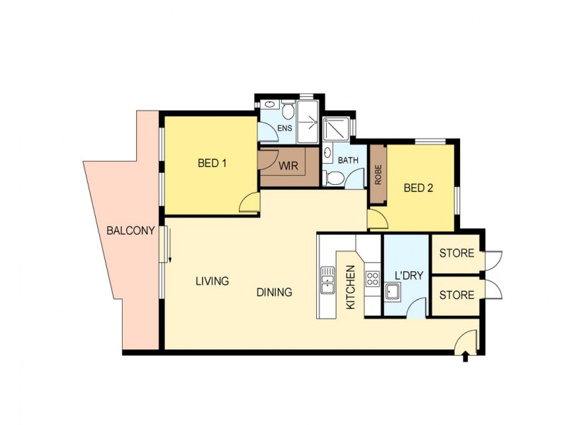 5/148 Smith Street, Larrakeyah NT 0820 Floorplan