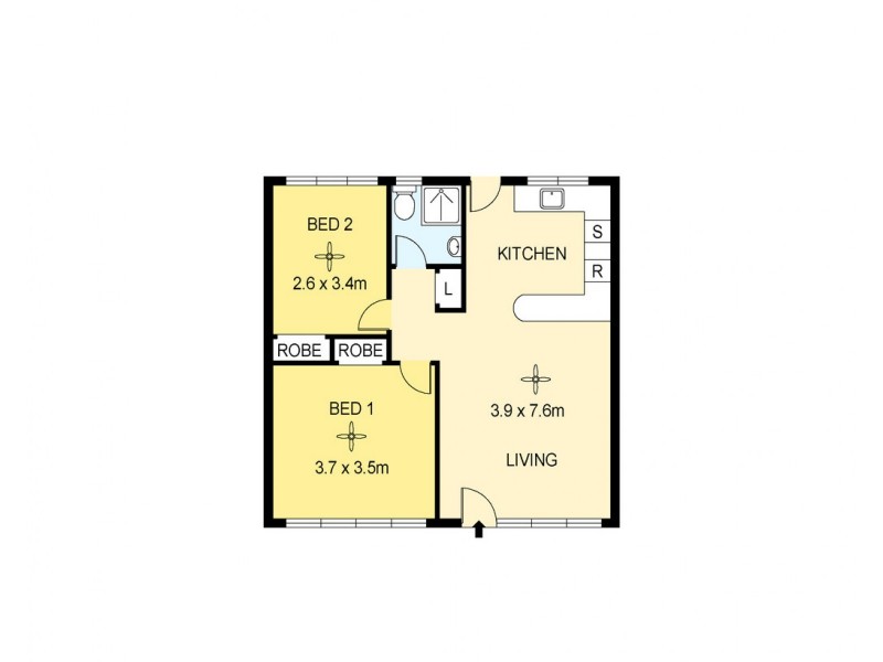 5/13 Nation Crescent, Coconut Grove NT 0810 Floorplan