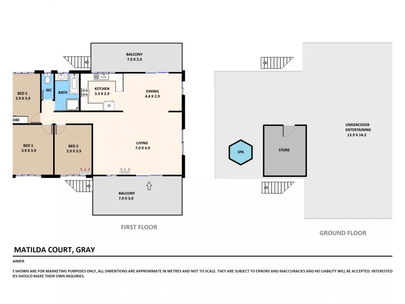 14 Matilda Court, Gray NT 0830 Floorplan