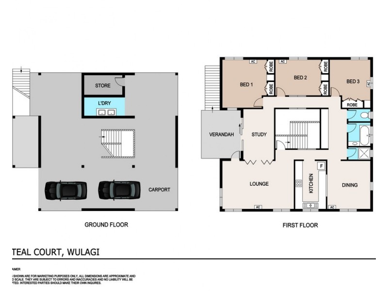 5 Teal Court, Wulagi NT 0812 Floorplan