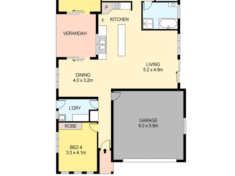 1 Spargo Street, Muirhead NT 0810 Floorplan