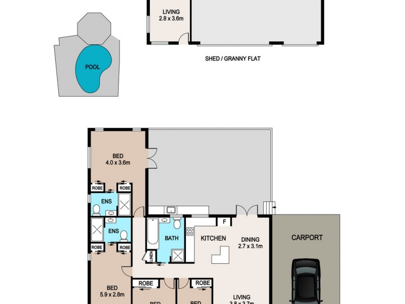 29 Mistletoe Circuit, Karama NT 0812 Floorplan