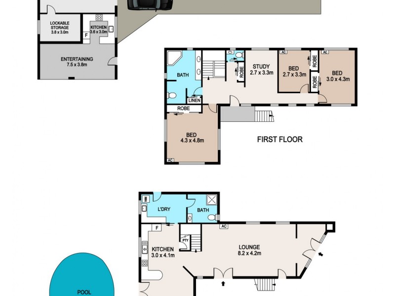 8 Parsons Street, Fannie Bay NT 0820 Floorplan