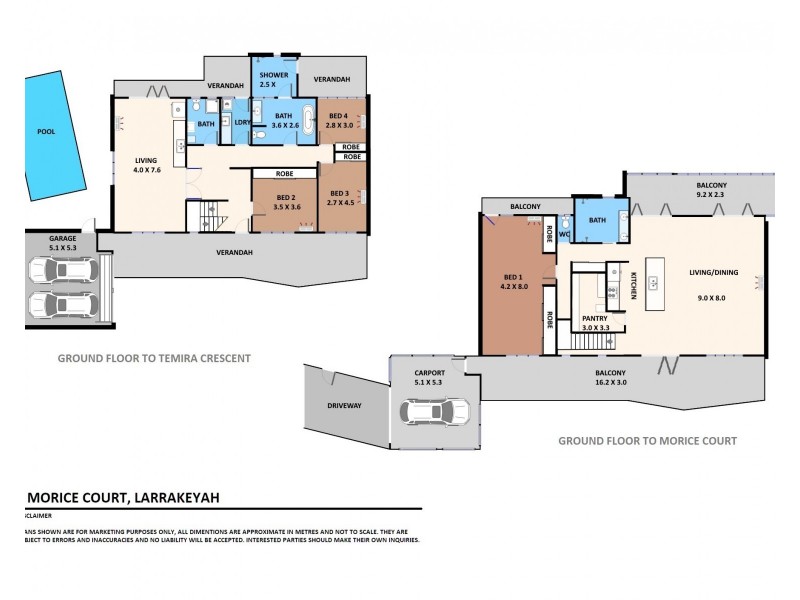 1 Morice Court, Larrakeyah NT 0820 Floorplan
