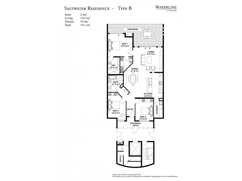 314/71 Progress Drive, Nightcliff NT 0810 Floorplan