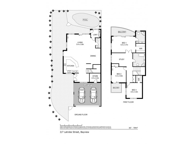 3/7 Latrobe Street, Bayview NT 0820 Floorplan