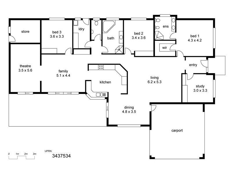 58 Larrakia Road, Rosebery NT 0832 Floorplan