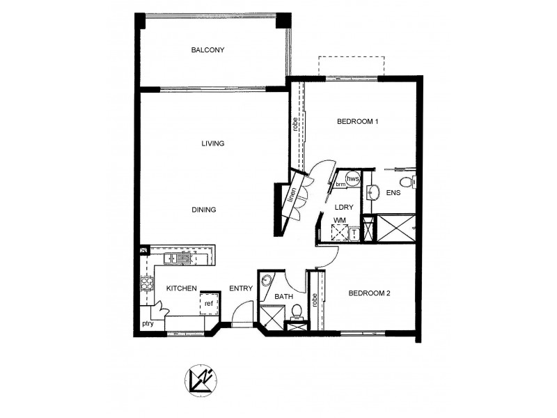 6/43 McLachlan Street, Darwin City NT 0800 Floorplan