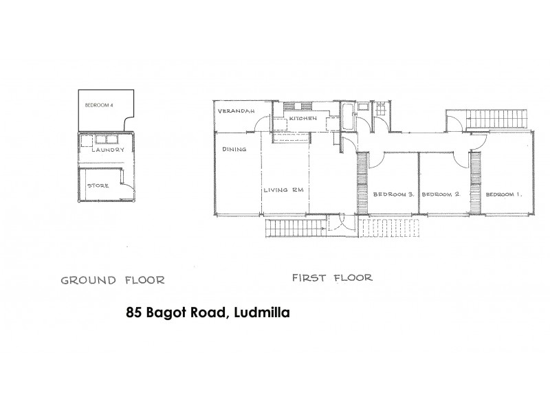 85 Bagot Road, Ludmilla NT 0820 Floorplan