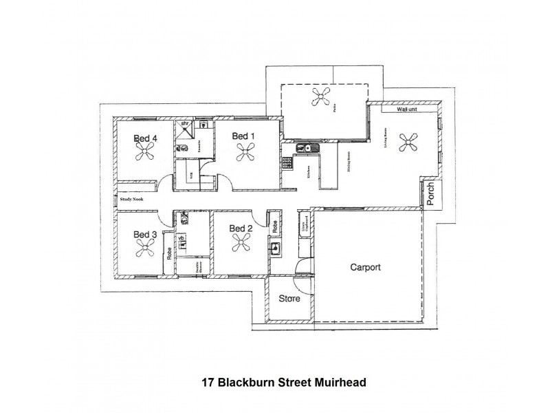 17 Blackburn Street, Muirhead NT 0810 Floorplan