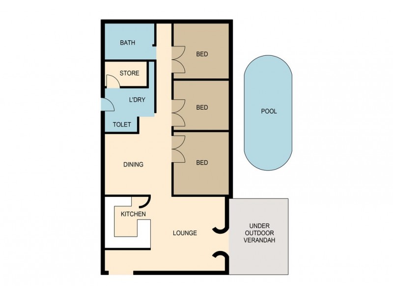 3 Leviathan Court, Anula NT 0812 Floorplan