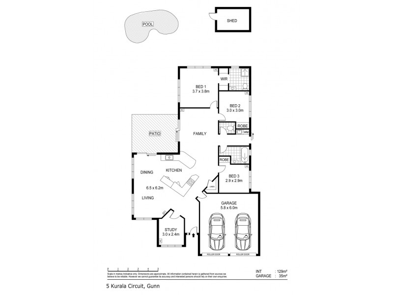 5 Kurala Circuit, Gunn NT 0832 Floorplan