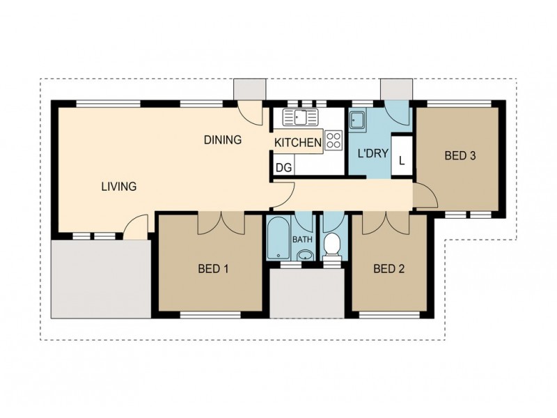 307 Trower Road, Nakara NT 0810 Floorplan