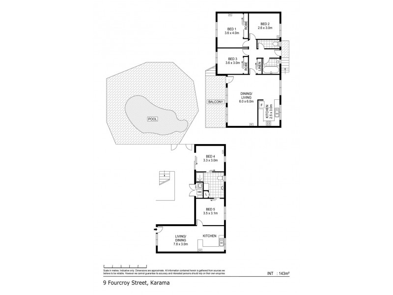 9 Fourcroy Street, Karama NT 0812 Floorplan