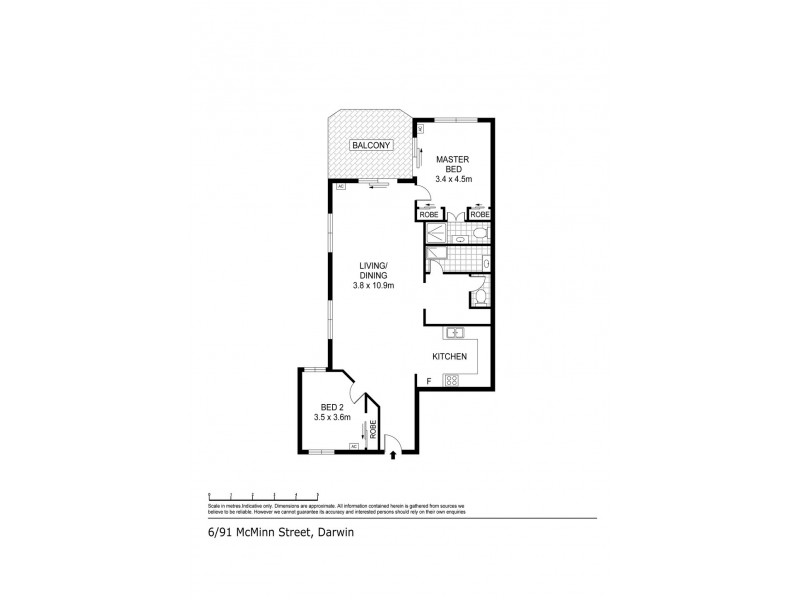 6/91 McMinn Street, Darwin City NT 0800 Floorplan