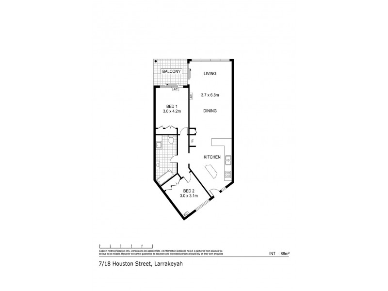 7/18 Houston Street, Larrakeyah NT 0820 Floorplan