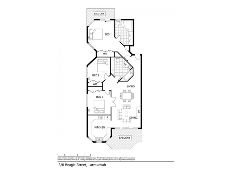 3/8 Beagle Street, Larrakeyah NT 0820 Floorplan