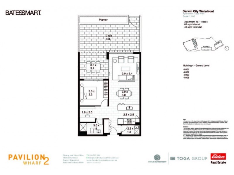 4002/3 Anchorage Court, Darwin City NT 0800 Floorplan