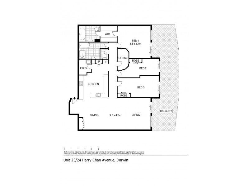 23/24 Harry Chan Avenue, Darwin NT 0800 Floorplan