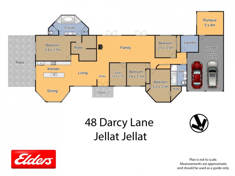 48 D’Arcy Lane, Jellat Jellat NSW 2550 Floorplan