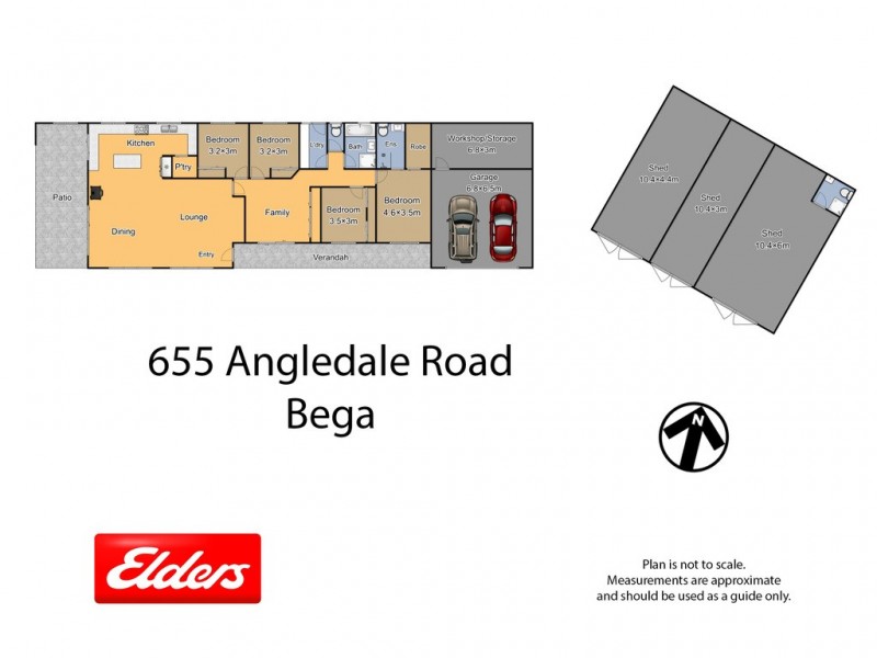 631 Angledale Rd, Bega NSW 2550 Floorplan