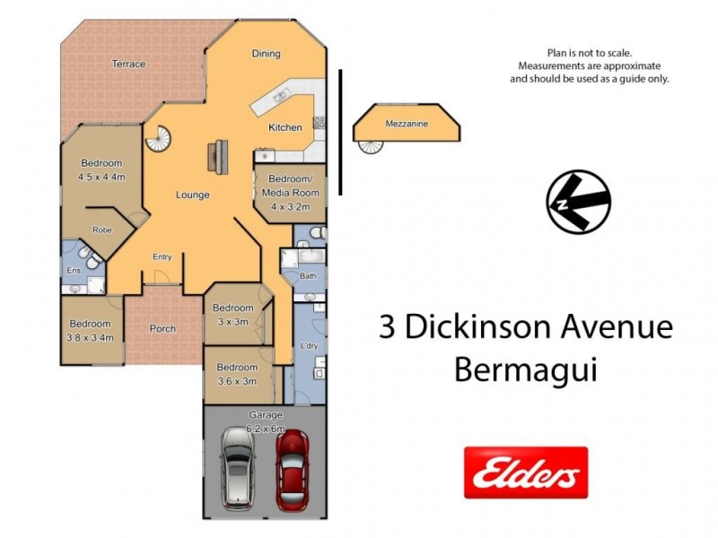 3 Dickinson Avenue, Bermagui NSW 2546 Floorplan