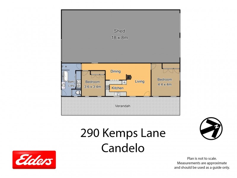290 Kemps Lane, Kameruka NSW 2550 Floorplan