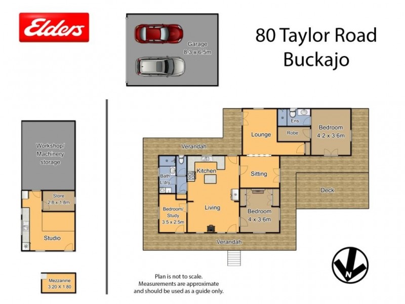 80 Taylor Road, Buckajo NSW 2550 Floorplan