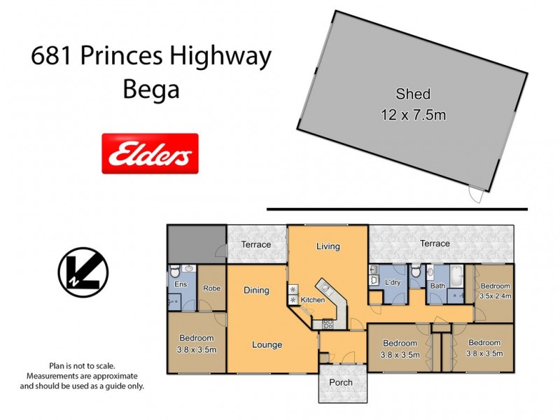681 Princes Hwy, Black Range NSW 2550 Floorplan
