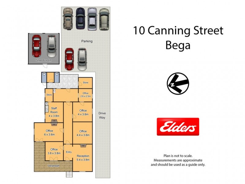 10 Canning St, Bega NSW 2550 Floorplan