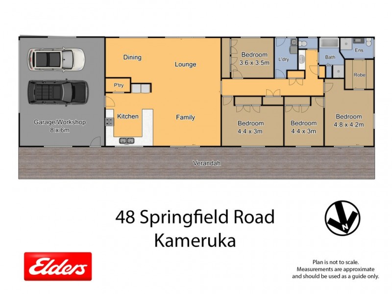 48 Springfield Rd, Kameruka NSW 2550 Floorplan