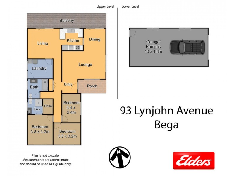 93 Lynjohn Drive, Bega NSW 2550 Floorplan