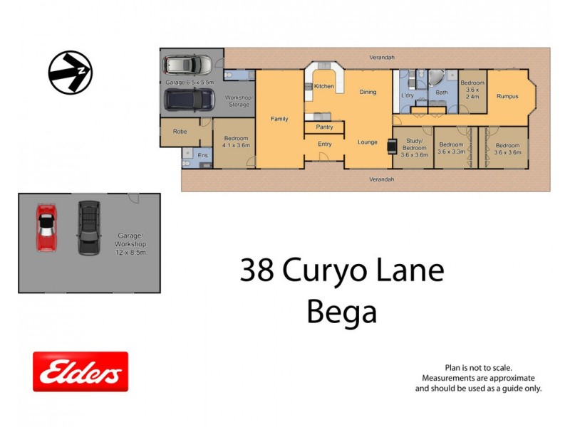 38 Curyo Lane, Bega NSW 2550 Floorplan