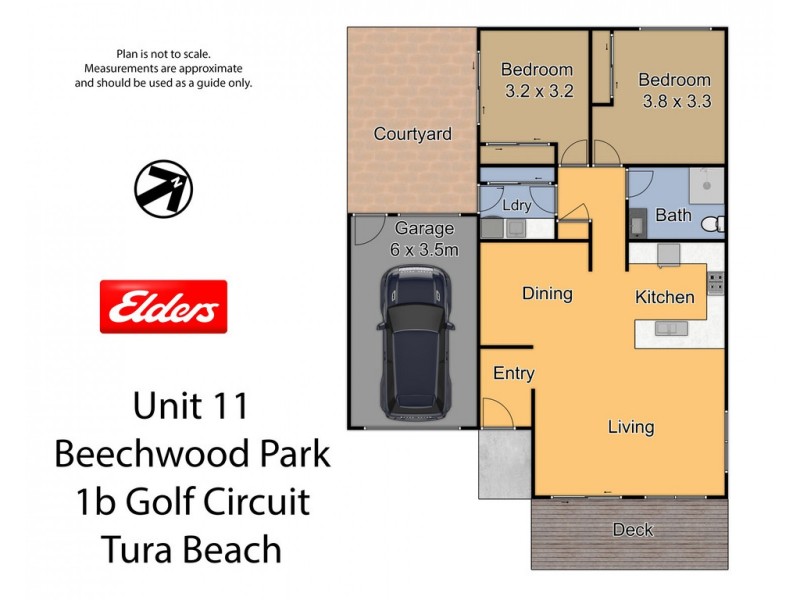 11/1B Golf Circuit, Tura Beach NSW 2548 Floorplan