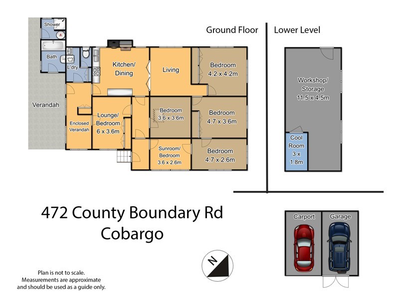 472 County Boundary Rd, Cobargo NSW 2550 Floorplan