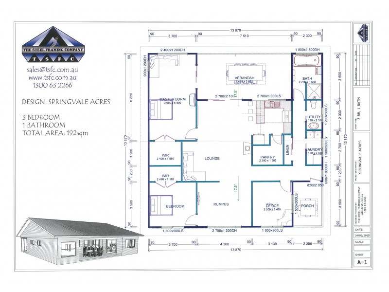 16 Springvale Close, Bega NSW 2550 Floorplan