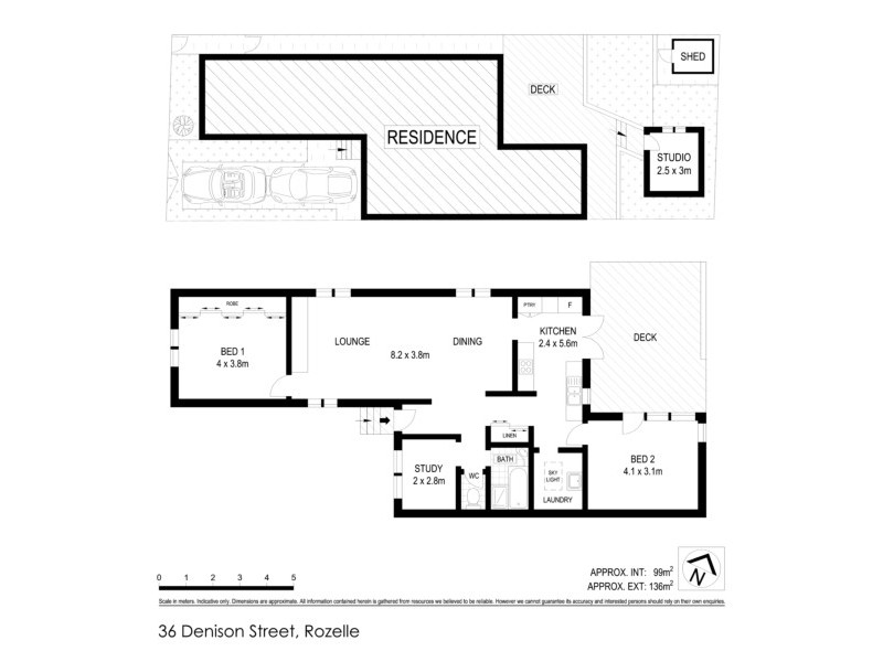 36 Denison Street, Rozelle NSW 2039 Floorplan