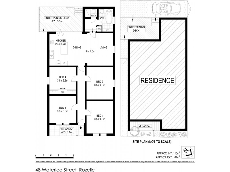 48 Waterloo Street, Rozelle NSW 2039 Floorplan