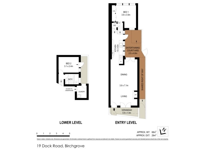 19 Dock Road, Birchgrove NSW 2041 Floorplan