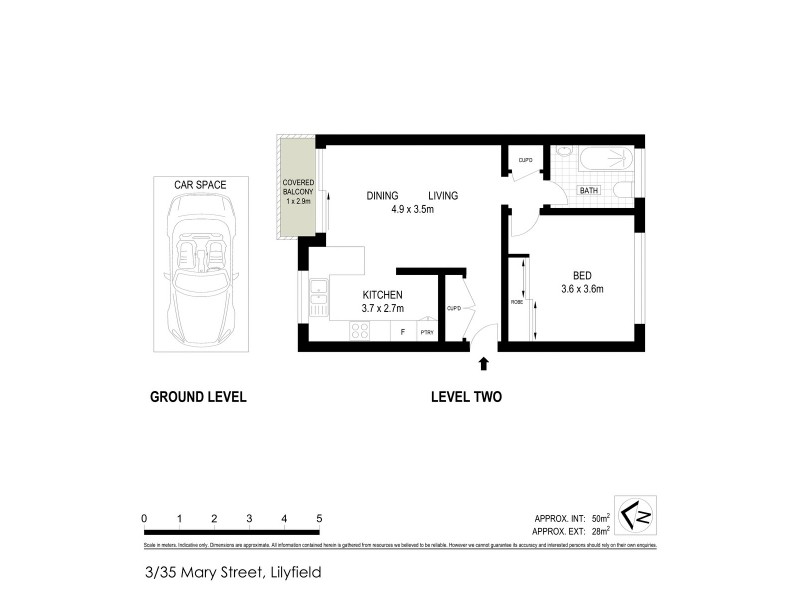 3/35 Mary Street, Lilyfield NSW 2040 Floorplan